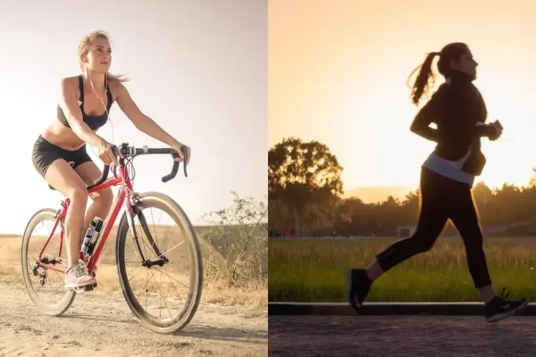 Cycling vs Walking