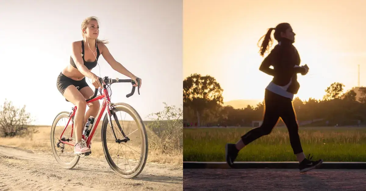 Cycling vs Walking