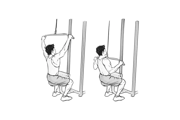 Wide-Grip Lat Pullovers